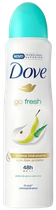 Антиперспірант-аерозоль Dove Go Fresh з ароматом Груші і Алое вера, 150 мл
