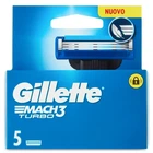 Сменные кассеты Gillette Mach 3 Turbo, 5 шт
