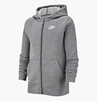 Дитяча толстовка Nike B Nsw Hoodie Fz Club 128-137 CM BV3699-091
