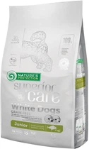 Сухой беззерновой корм для юниоров Nature's Protection Superior Care White Dogs Grain Free Junior Small and Mini Breeds