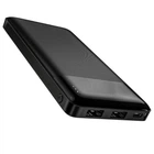 Універсальна мобільна батарея Hoco 10000 мА·год LED Чорна (J72)