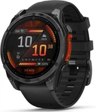 Смарт-годинник Garmin Fenix 8 47mm AMOLED Slate Gray with Black Silicone Band (010-02904-00/09)