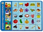 Деревянная игра "Ассоциации" голубой Ань-Янь (ПСД098)