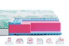 Матрац безпружинний HighFoam Keiko Noa - 80x200 см