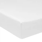 Простирадло на резинці MirSon євро 200x200+25 см 11-2107 White Ranforce Elite (2200004702681)