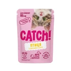 Влажный корм Catch! Птица с овощами 85 г