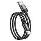 USB Кабель Hoco X89 Wind USB-A to Type-C 3A 1m Black