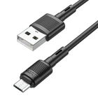 USB Кабель Hoco X83 Victory USB-A to Micro-USB 2A 1m Black