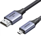 Кабель Ugreen Micro HDMI - HDMI HDMI 2.1 8K 60 Гц 2 м (15517)