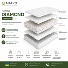 Матрац MatroLuxe Diamond - 120x190 см