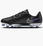 Бутсы подростковые Nike Jr Tiempo Legend 10 Club Fg/Mg 38.5 Черный DV4352-040