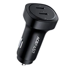 Автомобільний зарядний пристрій ACEFAST B2 72W dual USB-C metal car charger