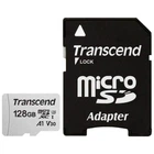 Карта памяти Transcend 128GB microSDXC UHS-I/U3 Class 10 300S A1 + SD-adapter (TS128GUSD300S-A)