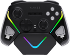 Бездротовий геймпад із зарядною станцією Ajazz GP100S 2.4G/BT/USB Switch/PC/iOS/Android RGB Black (GP100S-B)