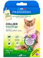 Нашийник з репелентною дією для котів Laboratoire Francodex repellent від бліх і кліщів з гераніолом - 35 см