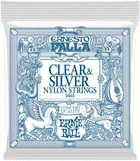Струны для классической гитары Ernie Ball 2403 Ernesto Palla Nylon Clear & Silver