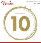 Струны для акустической гитары Fender 70XL 80/20 Bronze 10/48
