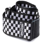 Ремень для гитары Dunlop D3831BK Black & White Checkered Strap