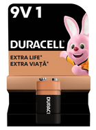 Батарейка крона DURACELL 9V MN1604 KPN110 1шт. бл
