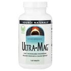 Магній ультра Source Naturals (Ultra-Mag) 200 мг 120 таблеток SNS00803