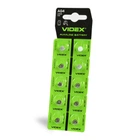 Батарейка годинникова Videx AG 4/LR626 BLISTER CARD 10 шт VIDEX (23267-000)