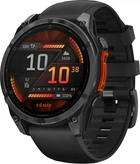 Спортивні годинники Garmin Fenix 8 47mm AMOLED Slate Gray with Black Silicone Band (010-02904-00)