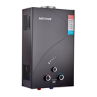 Газовая колонка MIXXUS GWH-0210 BASIC BLACK дымоходная 10 л/мин (цвет черный) (WH0023)