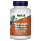 Магній гліцинат Now Foods MAGNESIUM GLYCINATE 180 таблеток