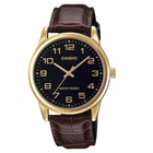 Чоловічий годинник Casio MTP-V001GL-1B чорний циферблат
