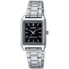 Женские часы Casio LTP-V007D-1E чёрный циферблат
