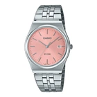 Чоловічий годинник Casio MTP-B145D-4A рожевий циферблат