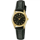 Женские часы Casio LTP-1094Q-1A чёрный циферблат