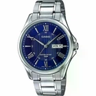 Мужские часы Casio MTP-1384D-2A синий циферблат