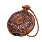 Грелка для рук аккумуляторная Hoco J168 Donut heating hand warmer (4-8.5h, 4000mAh, 39-56°C). Brown