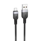 Кабель HOCO X109 Energy silicone charging data cable Micro 2,4A/2m. Black