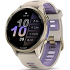 Смарт-годинник Garmin Forerunner 970 з біло-золотим безелем з титану та світло сірим ремінцем (010-02969-12) Б\К