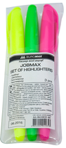 Набор из 3-х текстовых маркеров, JOBMAX Buromax (BM.8903-93)