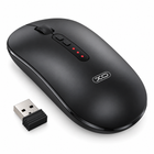 Бездротова мишка XO M13 Black, Bluetooth + 2.4 ГГц, 1600 DPI, безшумний клік, акумулятор 300 мА·год