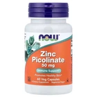 Піколінат цинку Now Foods Zinc Picolinate 50 мг 60 капсул