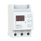 Обмежувач (реле) напруги D40 40A (max 50A) 8800BA на DIN рейку, ZUBR