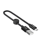 Кабель с усиленной оплеткой HOCO X35 micro-USB зарядное 25 см короткий шнур