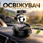 Автомобильный освежитель воздуха Планета на солнечной батарее с вращающимся ароматизатором и диффузором