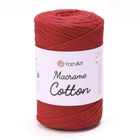 Пряжа YarnArt Macrame Cotton 250 г, 225 м, Червона 773