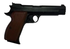 Пневматический пистолет SAS P210 Blowback Sig Sauer P210 Зиг Зауэр блоубэк газобаллонный CO2 120 м/с - изображение 3