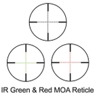 Приціл оптичний Barska Level 4-16x50 (IR MOA R/G) + Rings - зображення 3
