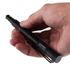 Ручка-склобій мілітарі Laix B7-H чорна з гострим наконечником (B7-H) - зображення 2