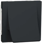 Вывод кабеля 2-модульная Schneider Electric Unica New 16А Антрацитовый (NU386254)