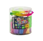 Набор для лепки Fluoric 18 цветов светится в темноте для детей творчество креативность