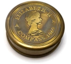 Компас безрідинний AceCamp "Elizabeth" Brass Elizabeth Compass (DN29258)