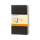 Блокнот Moleskine Cahier Черный карманный 64 страницы в линию 9х14 см (9788883704895)